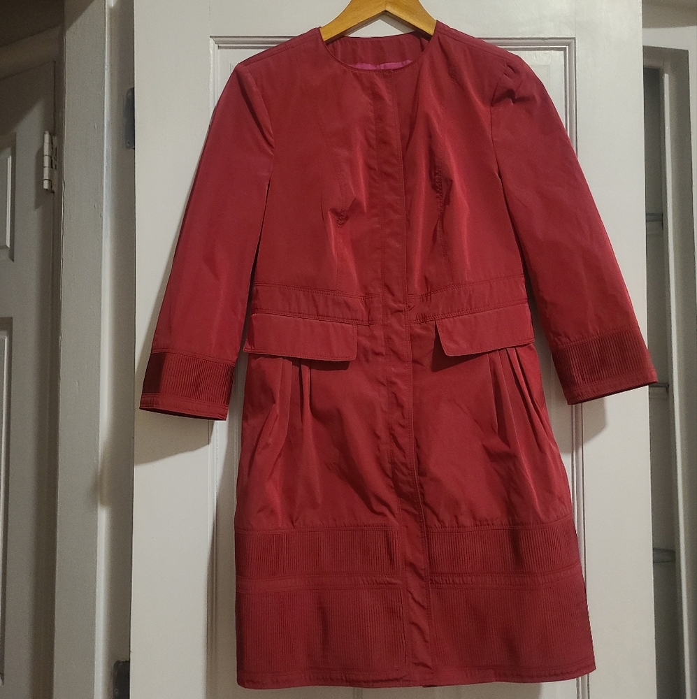 Burberry London Geranium Trench Coat, retail $895